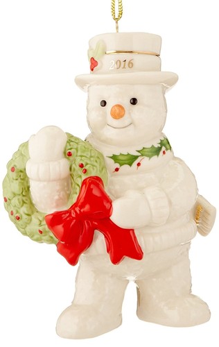 Lenox 2016 snowman - lenox, figurine