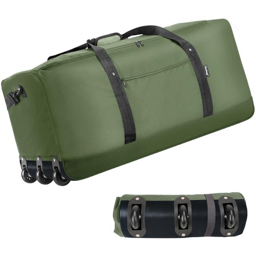 120l foldable rolling duffel - 120l,