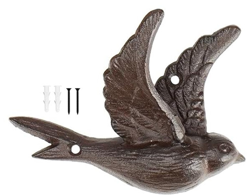 Cast iron flying bird - flying,