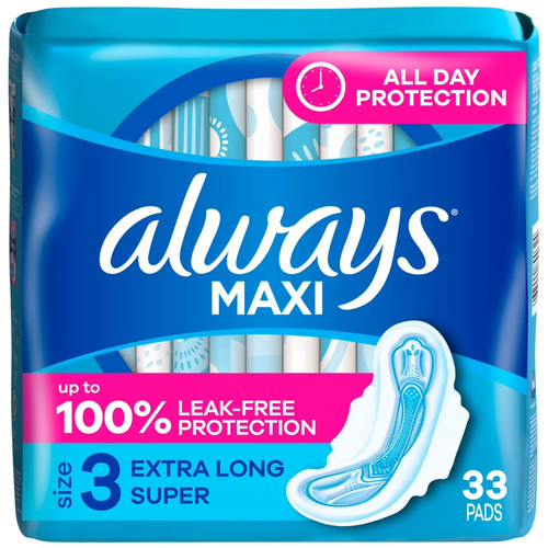 Always maxi pads with wings - maxi,