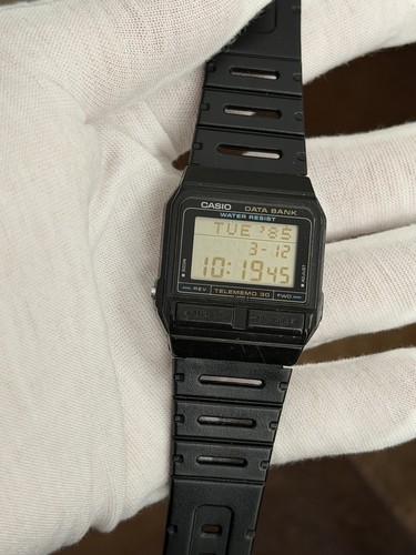Rare vintage casio data bank - data,