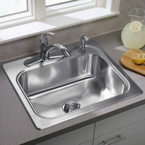 Single bowl kitchen sink - single,