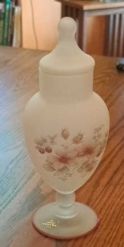 Vtg viking glass - glass, frosted