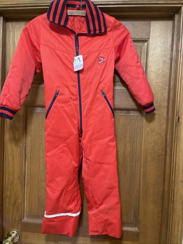 Boy snowsuit ski suit - snowsuit, 1950's