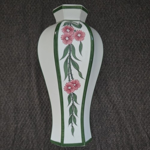 Tiffany ceramic vase made - ceramic,
