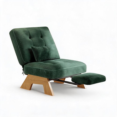 Corduroy accent chair - corduroy,