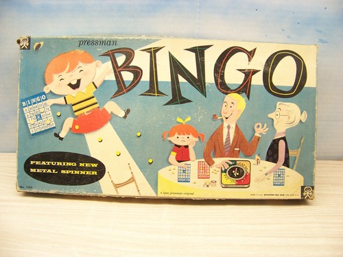 Vintage bingo game - game, by