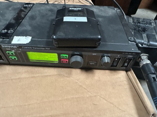 Shure psm900 p9t - p9r, wireless