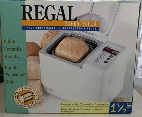 Regal bread maker super rapid - bread,
