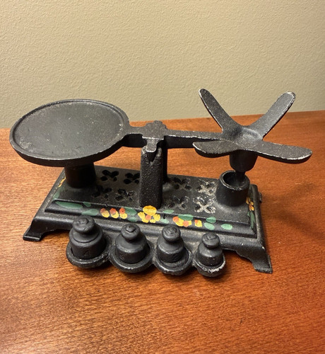 Vintage miniature cast iron - vintage,