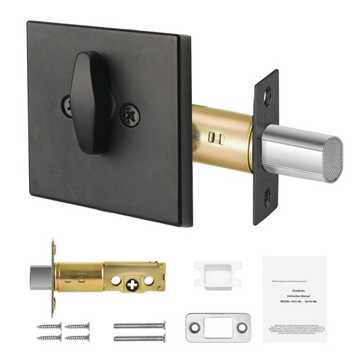 Deadbolt lock square single - deadbolt,