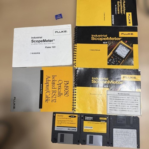 Fluke 123 scopemeter - 123, handheld
