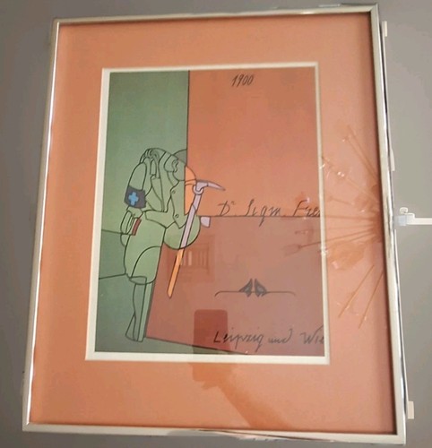 Valerio adami lithograph 1900 - valerio,