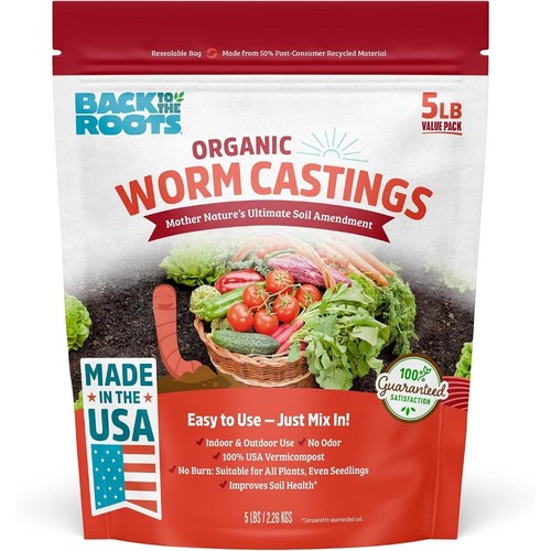Organic worm castings for - organic,