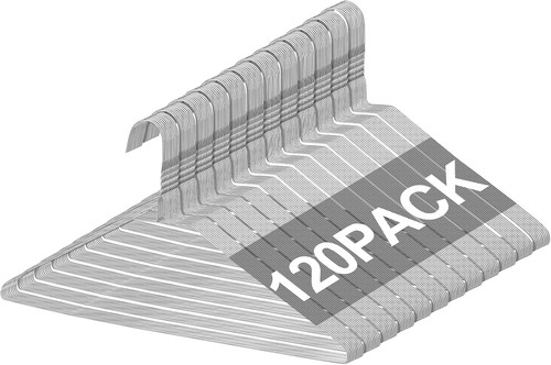 120 pcs wire hangers - pcs, bulk