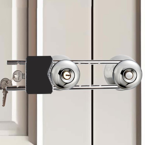 French door lock for double - door,