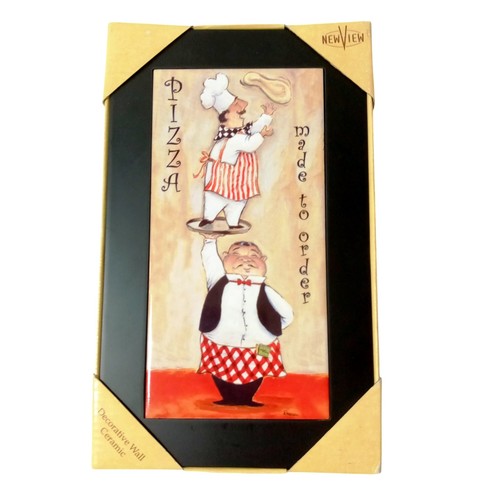 Ceramic fat chef - ceramic, waiter
