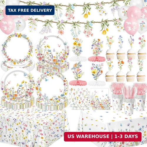 Wildflower party decorations - wildflower,