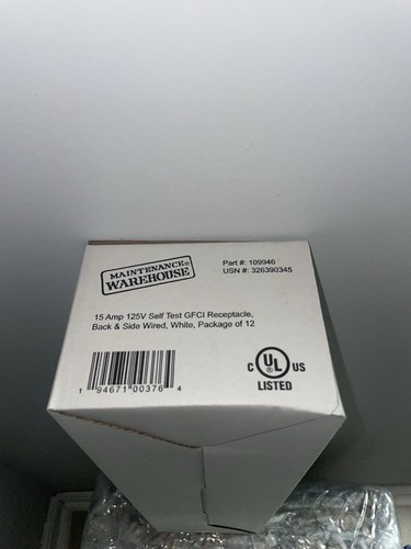 Maintenance warehouse amp - 15,