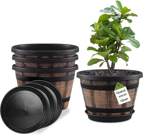 Plant pots set pack - pots, 12