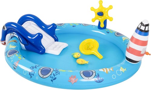 Inflatable kids swimming pool - inflatable,