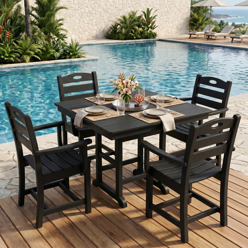 Piece black hdpe outdoor - hdpe,