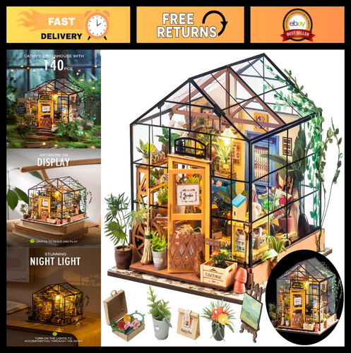 Diy miniature greenhouse - diy,