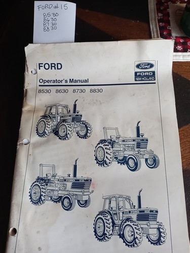 Ford 8530 8630 8730 8830
