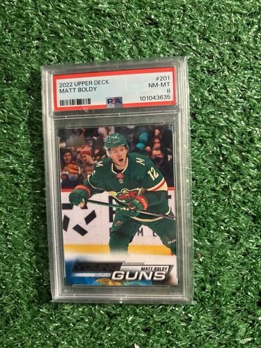 Matt boldy young guns - matt, rookie