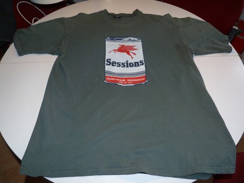 Vintage sessions shirt gnu - sessions,
