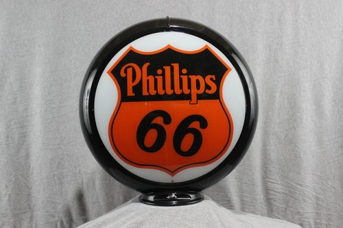 Phillips gas pump globe - gas,