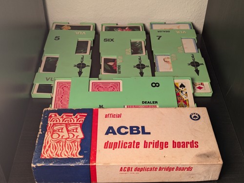 Acbl plastic duplicate bridge - acbl,