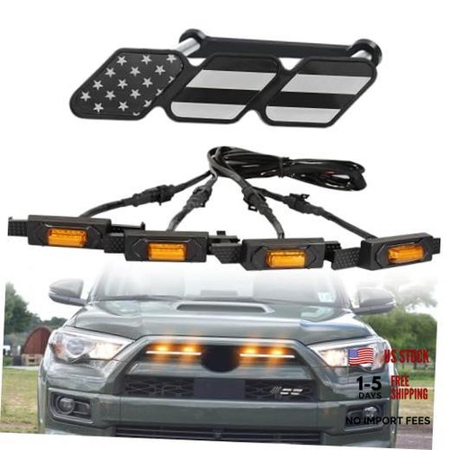 Front led raptor grill - front, lights