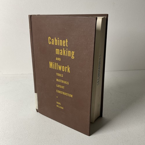 Cabinet making and millwork - and,