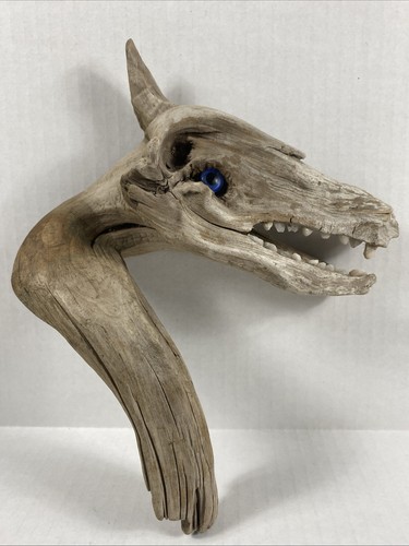 Rare unique driftwood dragon - driftwood,