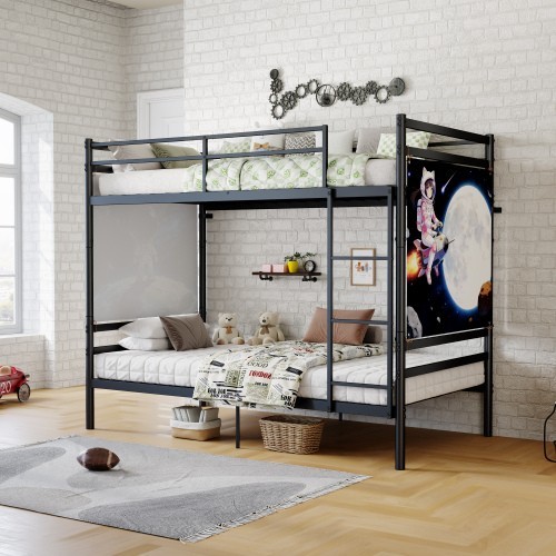 Bunk bed with ladder - bunk,