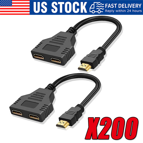 Hdmi cable splitter adapter - 4k,
