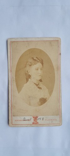 Antique cabinet card - , /cdv,real