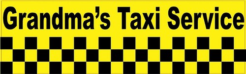 10in 3in grandma taxi - 10in, grandma's
