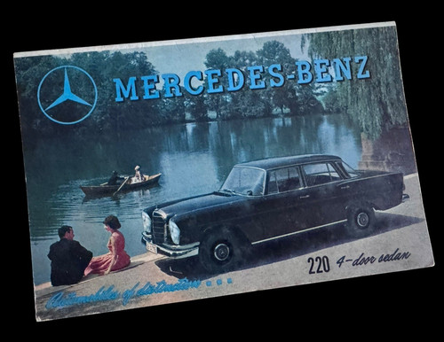 Vintage 1959 mercedes benz - vintage,