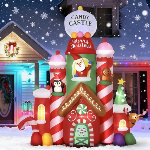 10ft christmas inflatables - christmas,