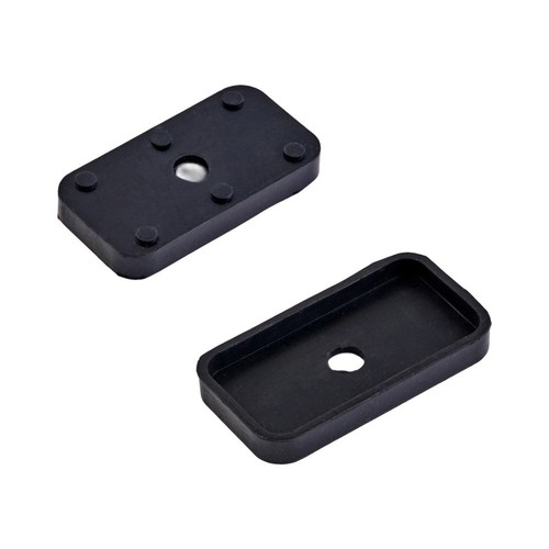 Black rubber vibration - black,