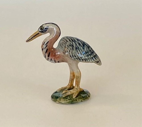 Hand painted great - blue, heron