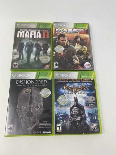 Lot assorted xbox 360 - assorted,