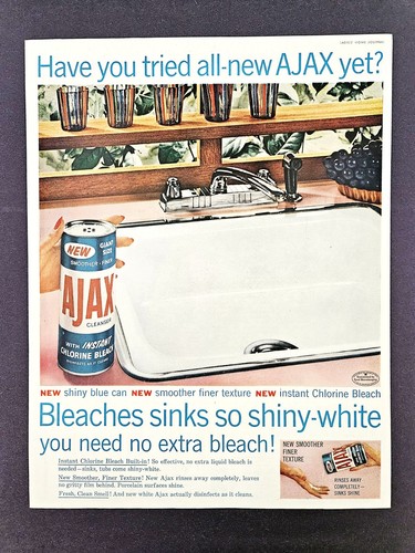 Vintage ajax bleach - vintage,