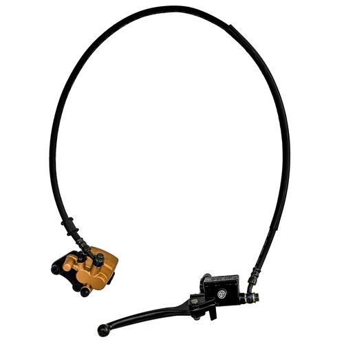Front brake master cylinder - front,