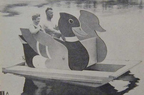 Pedal paddle wheel boat - wheel, how-to
