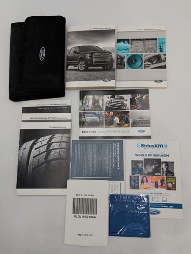 2016 ford f150 owners manual - 2016,