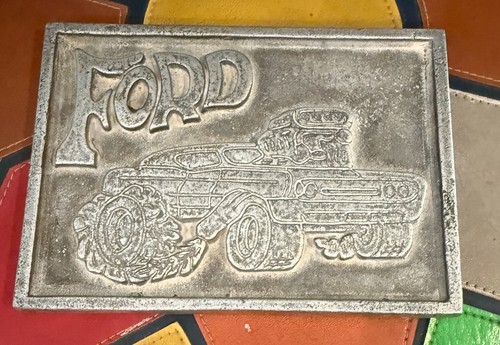 Vintage cast aluminum ford - vintage,