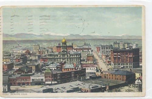 Denver bird eye view - -, bird's